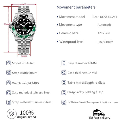 Reloj PAGANI DESIGN PD-1662